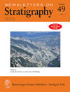 NEWSLETTERS ON STRATIGRAPHY雜志封面